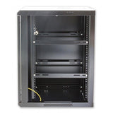 Rack Cabinet 12u Wall Mounted  Rack Black