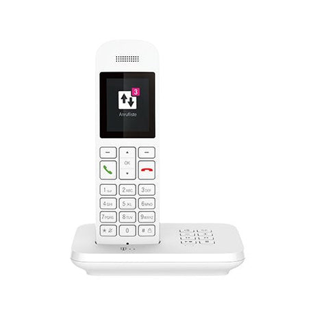 EAN 4897027122886 - Telekom Sinus A12 Teléfono DECT/analógico Blanco imagen 1