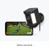Amazon Ring Spotlight Cam Plus Plug-In Negro