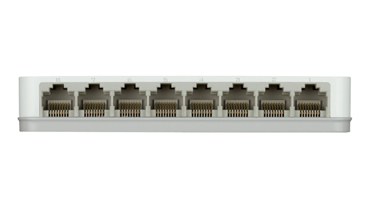 EAN 0790069365690 - D-Link GO-SW-8G/E switch No administrado Gigabit Ethernet (10/100/1000) Blanco imagen 3
