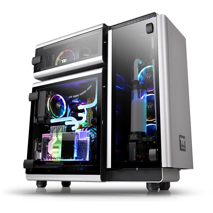 Caja Pc Thermaltake Level 20 Cristal Templado Usb 3.1 Rgb