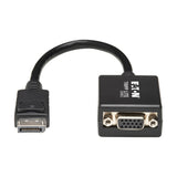 Eaton Tripp Lite   Displayport To Vga Active Adapter Video Converter (M/F) 6-In. (15.24 Cm)