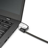 Kensington Clicksafe 2.0 Universal Keyed Laptop Lock Cable Antirrobo Negro 1,8 M