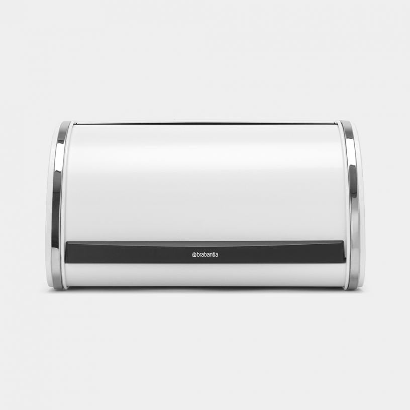 Brabantia Roll Top Bread Bin White, Medium