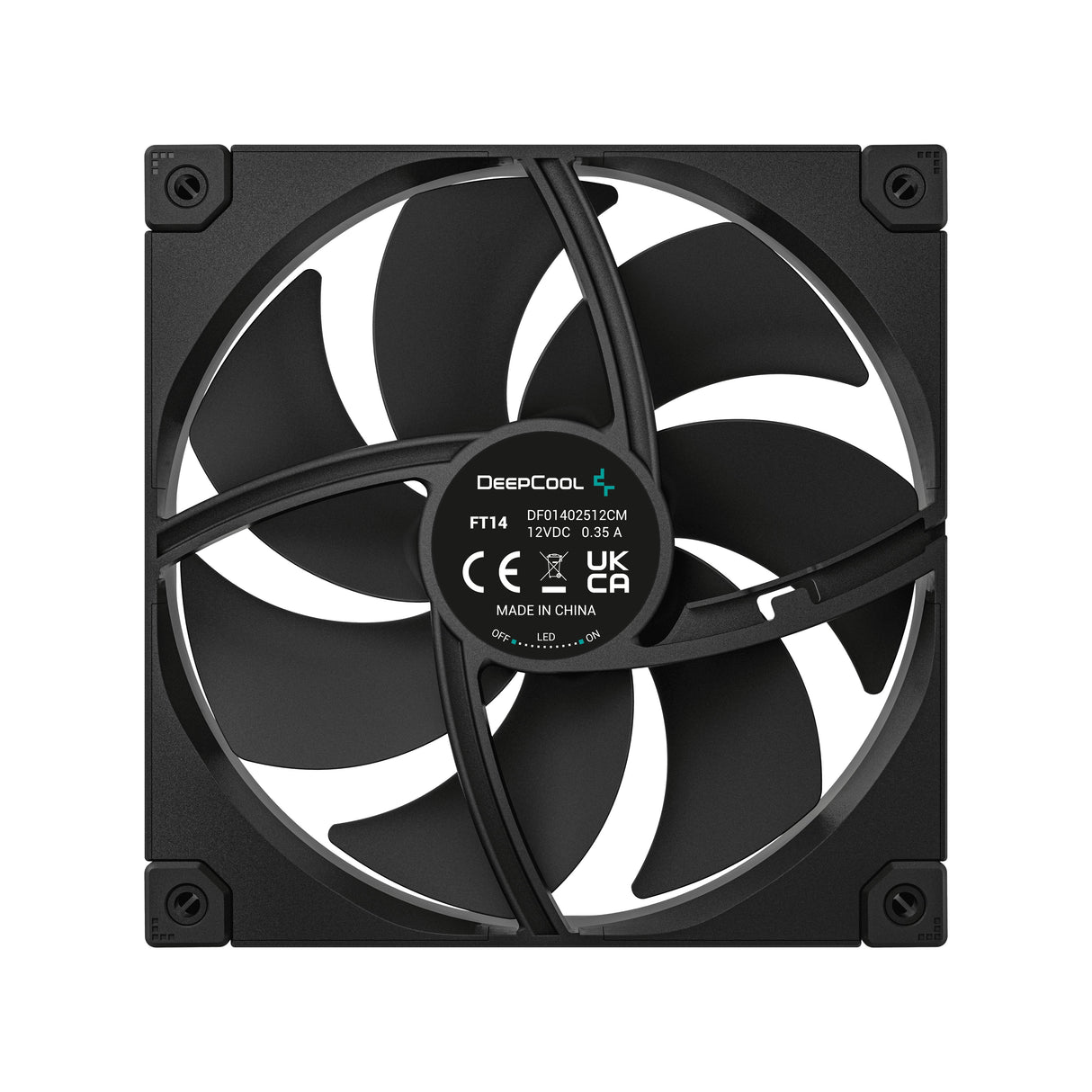 EAN 6933412710738 - DeepCool FT14 Carcasa del ordenador Ventilador 14 cm Negro 1 pieza(s) imagen 4