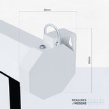 Iggual Pantalla Manual 16:9 92" 203x114 Cm