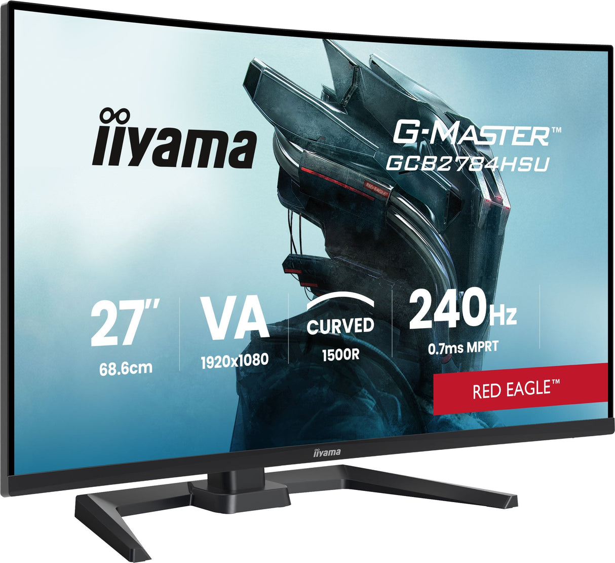 Iiyama 68.6cm 27" Gcb2784hsu-B1 16:9 2xhdmi+Dp+2xusb Va