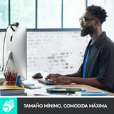 Teclado Español Logitech Mx Keys Mini Rf Wireless + Bluetooth Qwerty Grafito