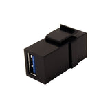 Value Usb 3.2 Gen 1 Keystone Modul, Type A A, Schwarz