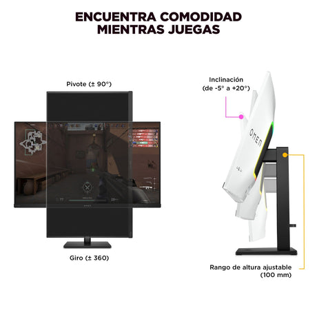 EAN 197961928082 - HP OMEN Transcend 31.5 inch UHD 240Hz OLED Gaming Monitor - Transcend 32 pantalla para PC 80 cm (31.5") 38 imagen 16