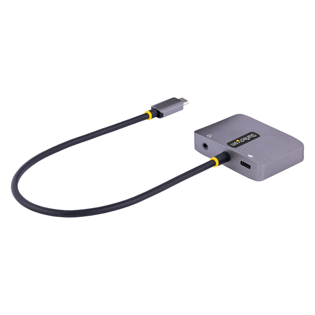 Startech Adaptador Usb Tipo C A Hdmi Vga Con Salida De Audio De 3,5mm, Hdr 4k A 60hz, Pd 3.0 De 100w