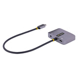 Startech Adaptador Usb Tipo C A Hdmi Vga Con Salida De Audio De 3,5mm, Hdr 4k A 60hz, Pd 3.0 De 100w