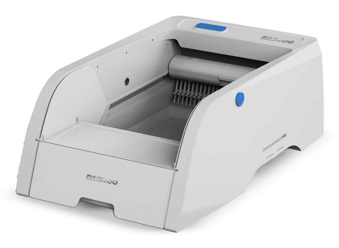 Daewoo D-Hipc102w Bandeja Higiénica Para Perro Y Gato Arenero Con Limpieza Automática Gris