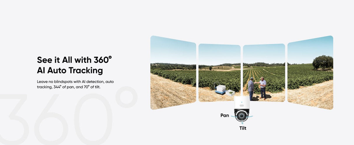 Wrl Camera S330 4g Lte/White T86p2321 Eufy