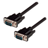 Mcl - Cable Svga Hd15 Macho / Macho Surblindã© 3 Coax + 9 Fils - 20m Negro
