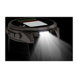 Garmin Fenix 9 Pro Titanio Con Correa De Silicona En Gris Smartwatch 51mm