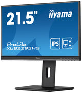 Monitor Iiyama Prolite Xub2293hs-B3  (21.5") 1920 X 1080 Pixeles Full Hd Led Negro