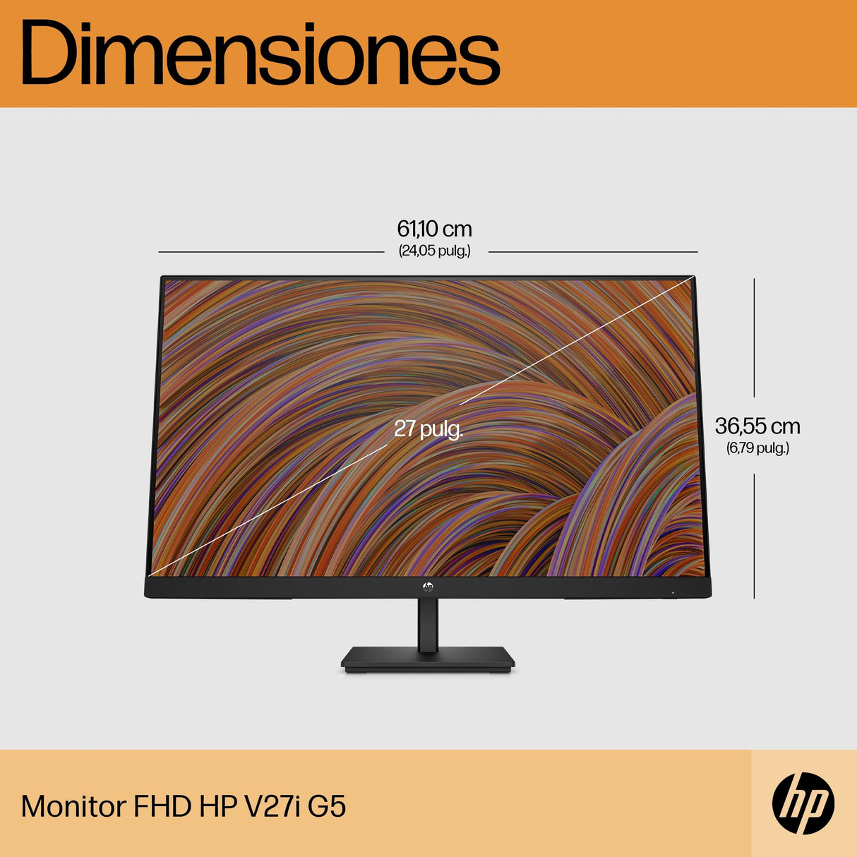 V27i G5 Computer Monitor 68.6  Cm (27") 1920 X 1080 Pixels