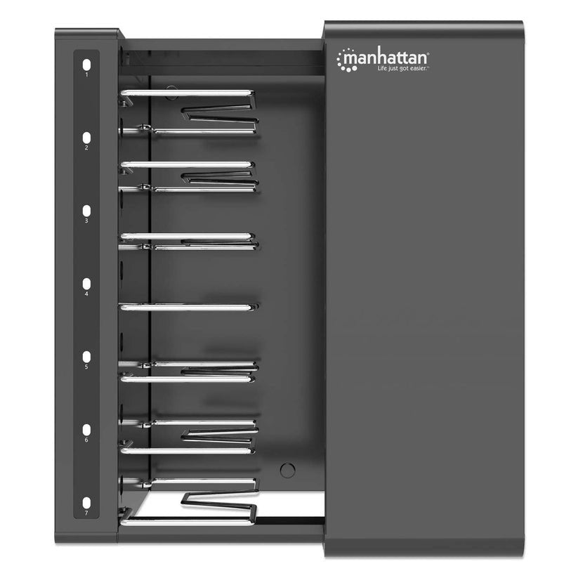 Manhattan 7-Port Usb-C Desktop-Armario De Carga 65w/Port Max 315w