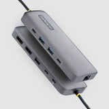 Adaptador Multipuertos Usb-C A Dp Doble - 100w - 4k60 - Gbe