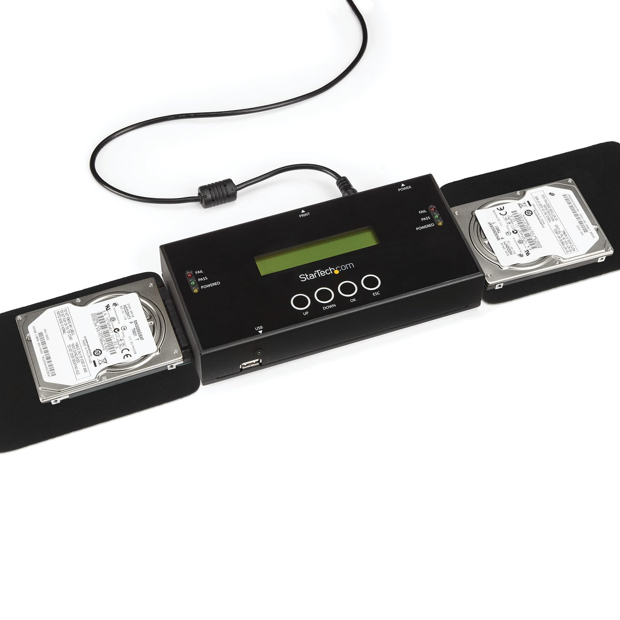 EAN 65030865517 - StarTech.com SATSASDUPE11 duplicador de datos y soporte Duplicador de HDD (discos duros) Negro 2 copias imagen 6