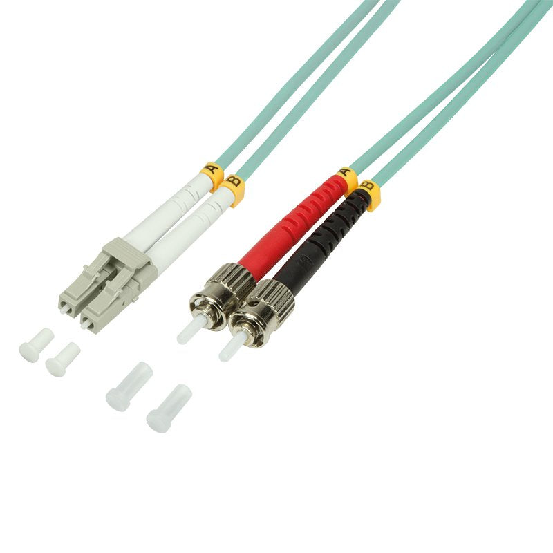 Lwl Cable De Red Om3 Lc St 2,0m Duplex Logilink