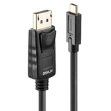 EAN 4002888433051 - Lindy 43305 adaptador de cable de vídeo 5 m USB Tipo C DisplayPort Negro imagen 1