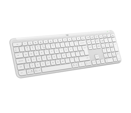 EAN 5099206118805 - Logitech 920-012466 teclado Oficina RF Wireless + Bluetooth QWERTY Internacional de EE.UU. Blanco imagen 1