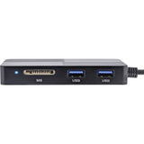 Lector De Tarjetas Inline® 8in2 Hub, Usb-C A 3xusb-A Und Sd+Tf+ Ms+ Xd +Cf