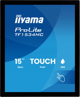 Iiyama 38.0cm (15") Tf1534mc-B8x 4:3 M-Touch Hdmi+Dp