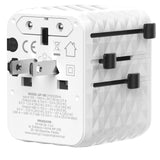 Savio Ap-08 Adaptador E Inversor De Corriente 20 W Blanco