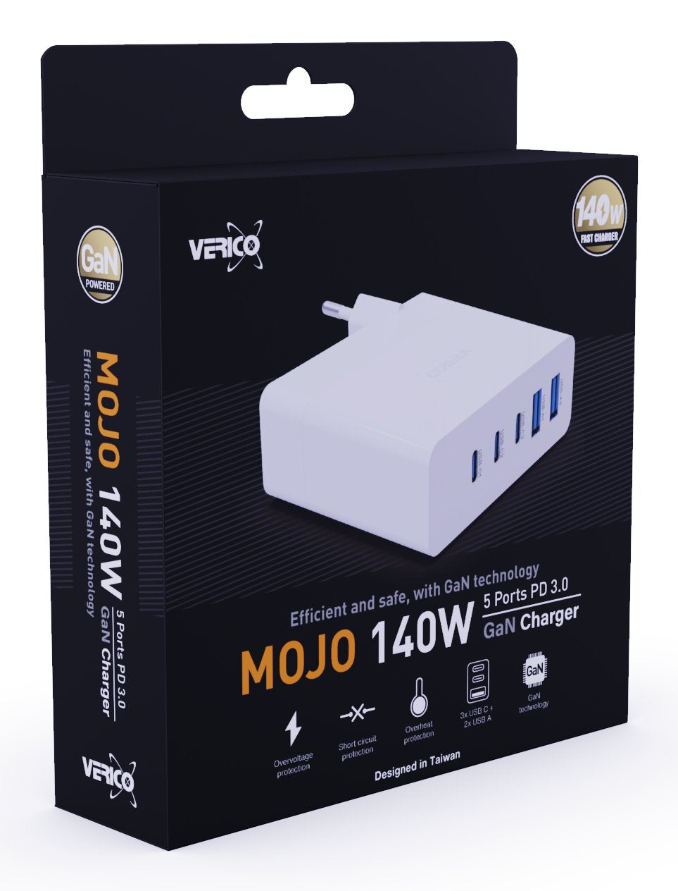EAN 4713095609169 - Verico 4OJ-ABGWE1-N1 cargador de dispositivo móvil Portátil, Smartphone, Tableta, Teléfono Blanco Corrien imagen 1