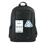 Mobilis Maletines Para Portátil 39,6 Cm (15.6") Mochila Negro