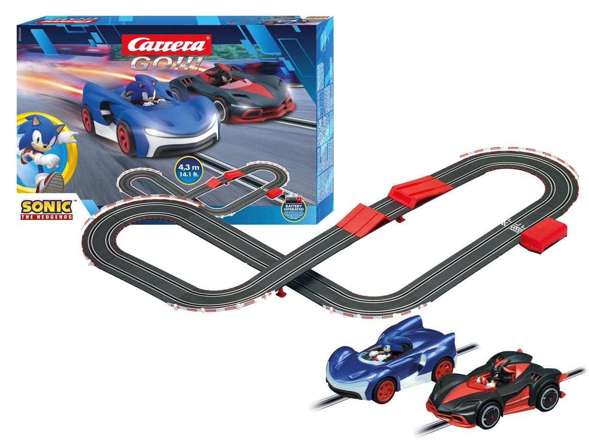Circuito Carreras Sonic + Shadow Sonic The Hedgehog Carrera Go!!!