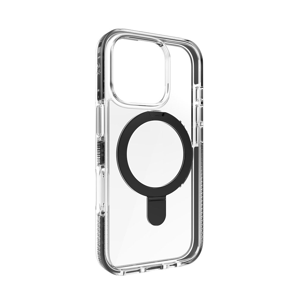 Zagg Case Para Apple Iphone 16 Pro Santa Cruz Snap Ring Mand Negro