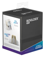 Caja De Cartas Ultimate Guard Boulder Deck Case 100+ Tamaño Estándar Onyx