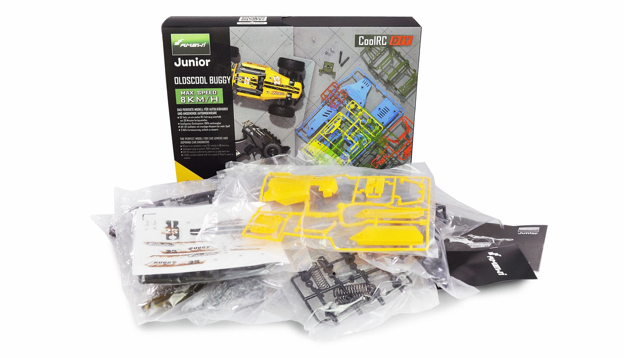 Amewi Rc Auto Oldschool Hggy Diy/Ohne Akku 63teile Amarillo/8+