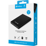 EAN 5705730133893 - Sandberg 133-89 caja para disco duro externo Carcasa de disco duro/SSD Negro 2.5" imagen 3