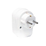 Logilink Pa0078 Adaptador De Enchufe Eléctrico Blanco