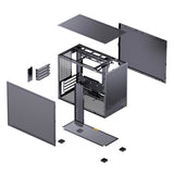 Jonsbo D32 Std Mesh Pc-Gehäuse, Mini-Gehäuse, Matx - Schwarz