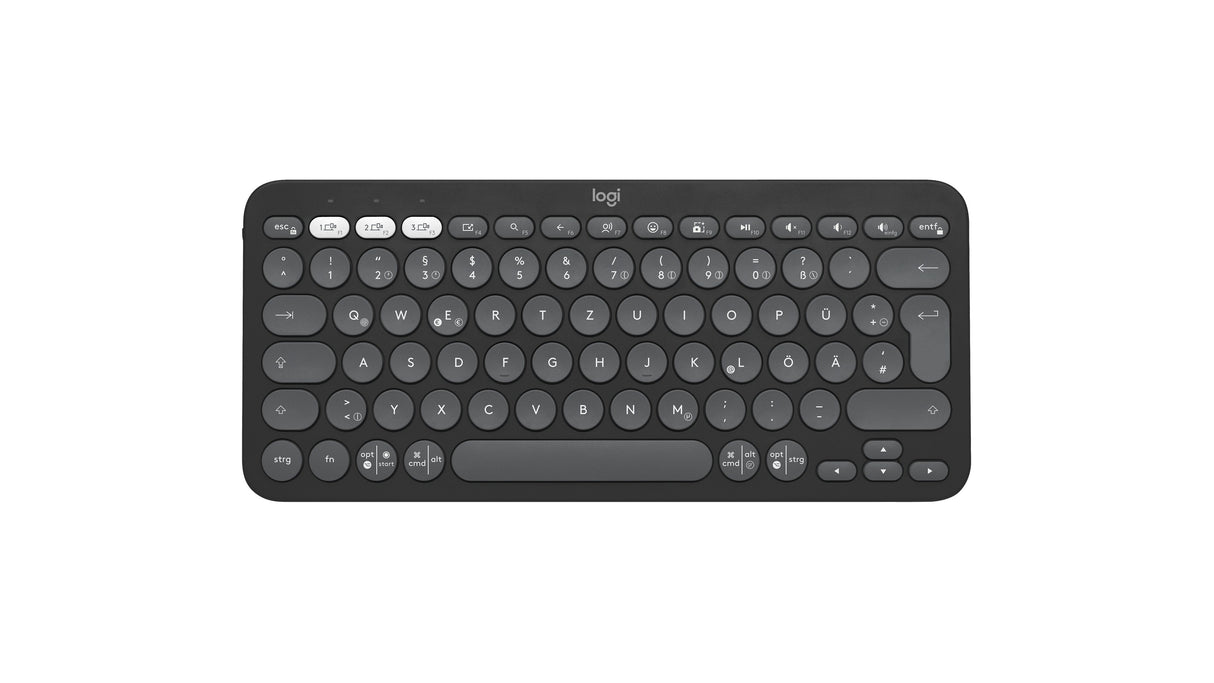 EAN 5099206111288 - Logitech 920-011795 teclado Universal Bluetooth QWERTZ Alemán Grafito imagen 1