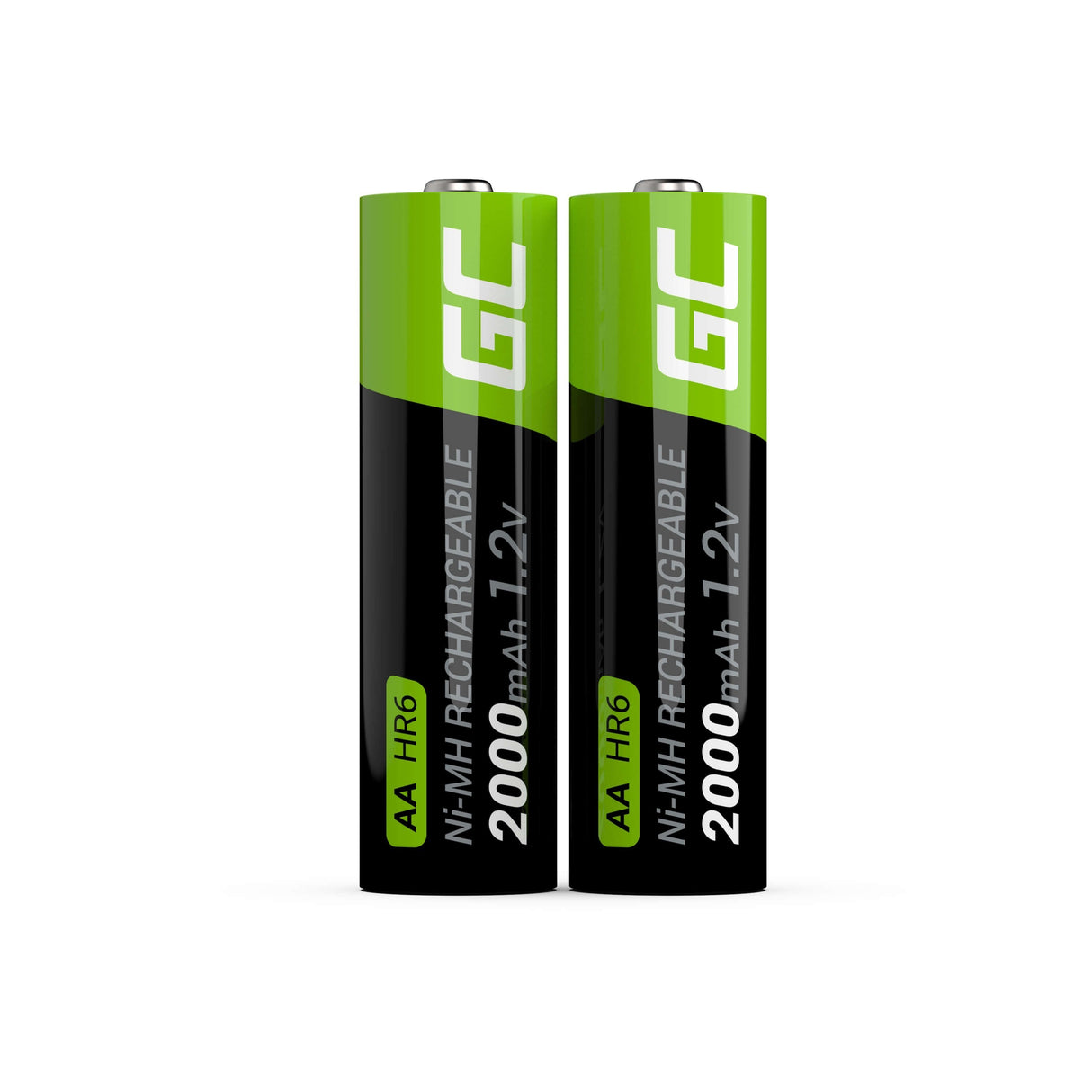 Pilas Recargables Greencell Aa 2000 Mah (2 Pcs)