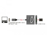 EAN 4043619917464 - DeLOCK 91746 lector de tarjeta USB 3.2 Gen 1 (3.1 Gen 1) Type-C Antracita imagen 2