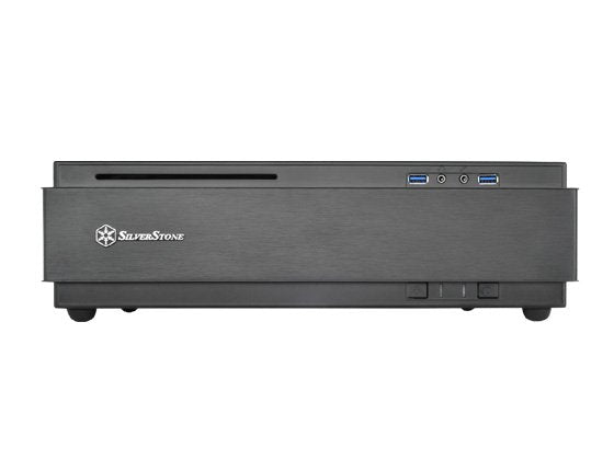 Caja Pc Silverstone Ml07 Milo Slim  Usb 3.0 Negra Sst-Ml07b,