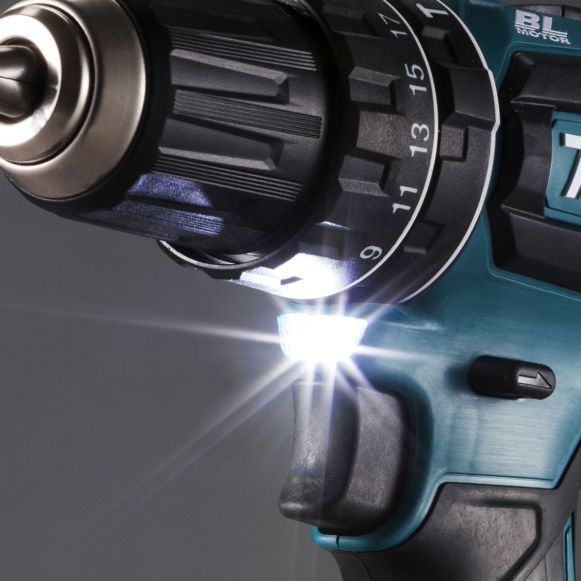 Makita Dhp485z Taladro Sin Llave Negro, Azul 1,1 Kg