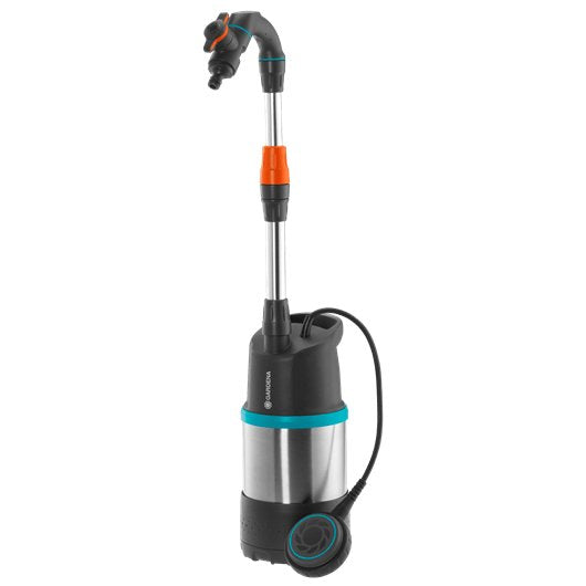 Gardena Bomba De Barril De Lluvia 4700/2 Inox, Sumergible / Bomba De Presión 01764-20