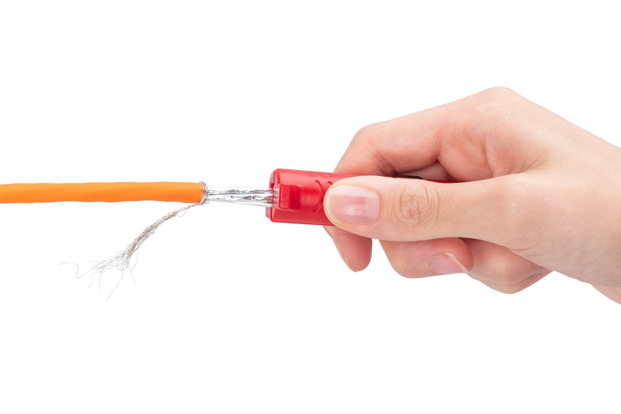 Herramienta De Pelado Digitus Dn-94001-1 Para Cables De Datos, Herramienta De Pelado/Extracción Roja, Hasta Awg 24 Dn-94001-1