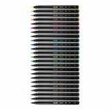 Milan Rotuladores Punta Pincel Estuche De 24 C/Surtidos