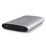 Fantec Alu-25u31 Caja De Aluminio 2,5" Usb 3.1 Para Sata Hdd/Ssd, Plateada