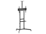 Soporte De Suelo Con Ruedas Equip Para Pantalla De 37" - 70" Max Vesa 600x400 70kg Estante Superior